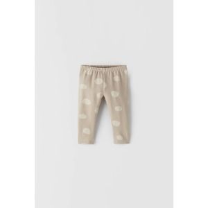 Zara 12/18M Brown Dot Long Leggings